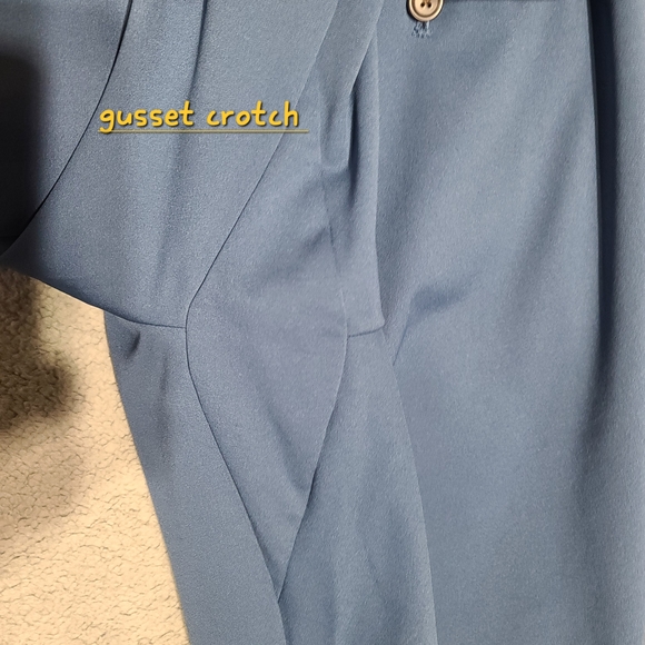 Bonobos Blue Joggers with Tapered Fit and Elastic Waistband - Picture 5 of 8